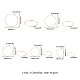 Unicraftale 304 Stainless Steel Big Hoop Earrings EJEW-UN0001-02-3