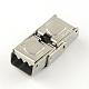 Smooth Surface 201 Stainless Steel Watch Band Clasps STAS-R063-87-3
