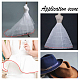 Plastikknochen nähen Hochzeitskleid Stoff DIY-WH209-95B-6