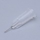 プラスチック製精密な液体ディスペンスツール鈍針  透明  針：0.42mm  24x7.5mm TOOL-WH0016-06B-1