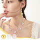 Pandahall elite 1 ensemble de perles d'imitation de résine personnalisées RESI-PH0001-89-6