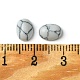 Synthetic Howlite Cabochons G-A094-01B-45-4