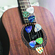 PVC Guitar Picks DIY-WH0216-003-4