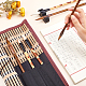 PandaHall Elite 6Pcs 6 Styles Bristle Chinese Calligraphy Brush Pen AJEW-PH0001-96-5