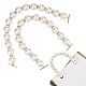 Correas de bolso con perlas de imitación de resina DIY-WH0304-662-1