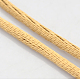 Cola de rata macrame nudo chino haciendo cuerdas redondas hilos de nylon trenzado hilos NWIR-O001-A-19-2