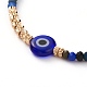 Bracelets réglables de perles tressées avec cordon en nylon BJEW-JB05792-03-2