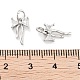 Латунные микро проложить кубического циркония подвески KK-P271-23P-3