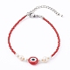 Bracelets en perles de rocaille de verre BJEW-JB05967-03-1