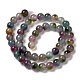 Natural Dyed Jade Beads Strands G-M402-C03-09-4