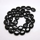 Perles ovales en verre de cristal brins EGLA-F060-02-2