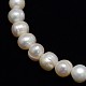 Natural Cultured Freshwater Pearl Beads Strands PEAR-L001-C-05-2