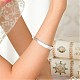 Женские модные гладкие браслеты из латуни для женщин BJEW-BB59815-A-3
