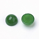 Cabochons de jade blanc naturel G-R416-6mm-08-2