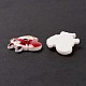 Christmas Themed Opaque Resin Cabochons CRES-P022-13-3