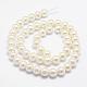 Dyed Glass Pearl Beads Strands HY-K002-4mm-HD03-1