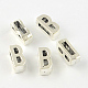 Antique Silver Plated Alloy Letter Slide Charms TIBEP-S296-B-RS-1