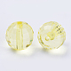 Perles en acrylique transparente TACR-Q254-12mm-V21-3