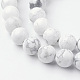 Chapelets de perles de howlite naturelle G-G735-66-10mm-3
