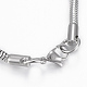 304 Stainless Steel Charm Bracelets BJEW-K174-09P-4