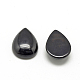 Натуральный черный камень кабошоны G-R417-18x25-46-2