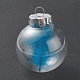 (vente de liquidation défectueuse: rayure de surface) décoration d'ornement de boule en plastique HJEW-XCP0001-05-3