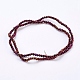 Electroplate Glass Beads Strands EGLA-J025-F04-2