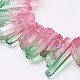 Chapelets de perles en cristal de quartz naturel G-E403-01B-2
