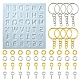 Kits de fabrication de porte-clés bricolage DIY-FS0004-84-1