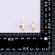 40 Uds 4 estilos colgantes de perlas keshi naturales FIND-SZ0006-09-8