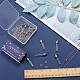 Sunnyclue bricolage kit de fabrication de collier de bouteille de souhait vierge DIY-SC0021-78-3