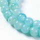 Crackle Glass Beads Strands CCG-L002-B-M-3