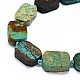 Fili di perline turchese naturale G-F725-10-3