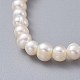 Grado elástico a pulseras de perlas naturales de agua dulce BJEW-JB04623-05-3