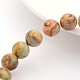 Natural Crazy Agate Round Bead Strands G-M272-03-12mm-1