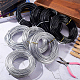 BENECREAT 3 Gauge(6mm) Silver Aluminum Wire 23 Feet(7m) Bendable Metal Sculpting Wire for Floral Model Skeleton Art Making and Beading Jewelry Work AW-BC0002-03D-01-6
