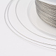 スチールワイヤー  銀  ステンレス鋼色  0.25mm TWIR-E001-0.25mm-3