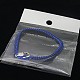 Braided Nylon Bracelet Making AJEW-JB00005-07-3