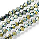Chapelets de perles en verre électroplaqué EGLA-R094-4mm-16-1