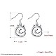 Boucles d'oreilles avec pendentif en laiton EJEW-BB26482-5