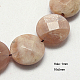 Natural Sunstone Beads Strands G-G220-16x5mm-16-1