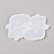Calcetines de navidad colgantes moldes de silicona DIY-TAC0005-82-3