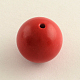 Perles rondes de cinabre CARL-Q002-6mm-1