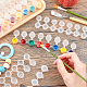 Пластиковые пустые стаканчики с краской с крышками DIY-PH0027-11-3