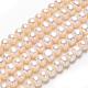 Natural Cultured Freshwater Pearl Beads Strands X-PEAR-S002-6-7mm-3-1