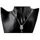 Bear Real Platinum Plated Alloy Pendant Necklaces NJEW-AA00065-42P-4