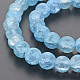 Chapelets de perles en verre craquelé X-GLAA-S192-D-008C-3