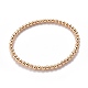 Bracelets de perles extensibles en laiton BJEW-JB05484-01-1
