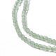 Chapelets de perles en jade naturelle nouvelle G-F596-02-3mm-3