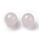 Natürlichen Rosenquarz Perlen G-E262-04B-2